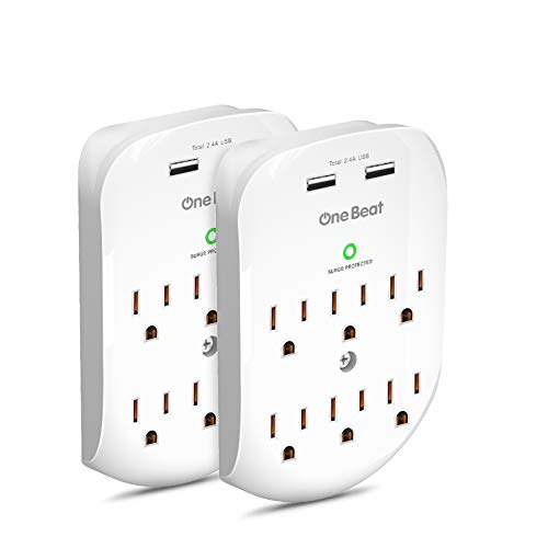 Multi Plug Outlet Extender with USB Charging Ports