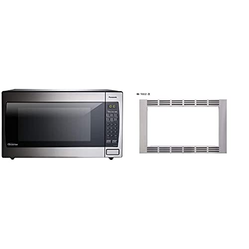 Panasonic Stainless Steel Countertop Microwave Oven with Inverter Technology