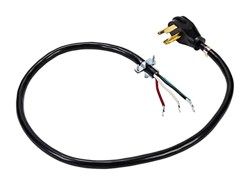 Whirlpool Genuine OEM Power Cord for Electric Dryers