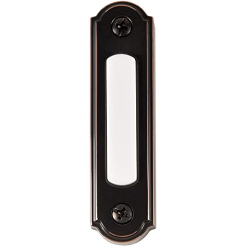 LED Lighted Metal Door Chime Push Button