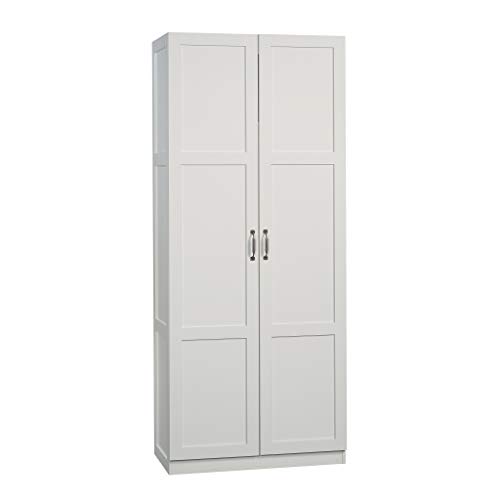 Sauder White Storage Cabinet