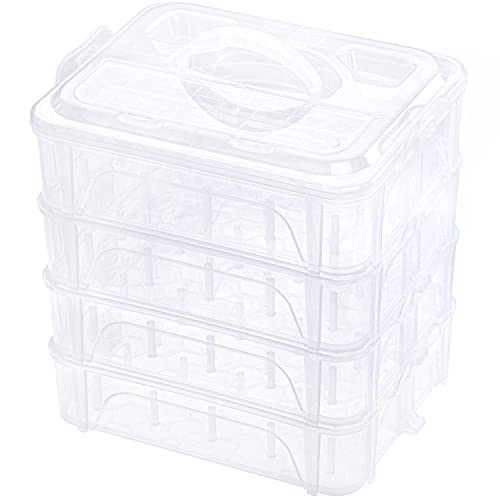 New brothread Stackable Clear Storage Box/Organizer