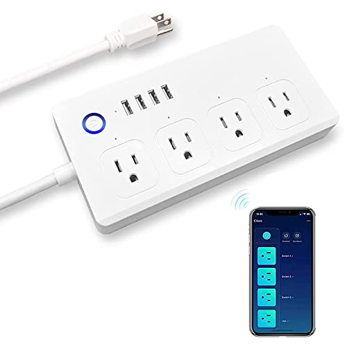 UseeLink Smart Power Strip10A with Voice Control and Surge Protection