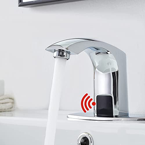 Touchless Bathroom Faucet with Sensor