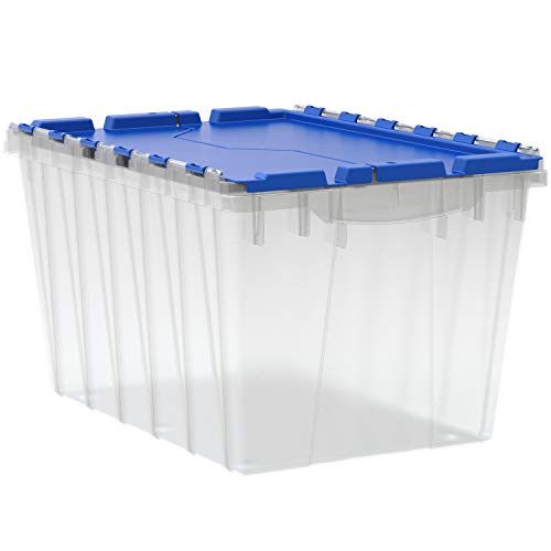 Heavy-Duty Stackable Storage Tote Container