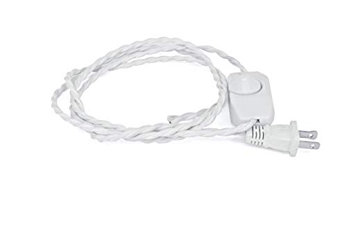 Twisted Rayon Cloth Covered Cord Set with Dimmer Switch