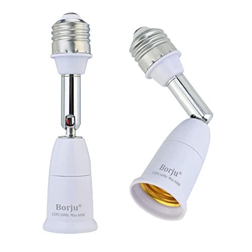 Borju Light Socket Extender 2-Pack
