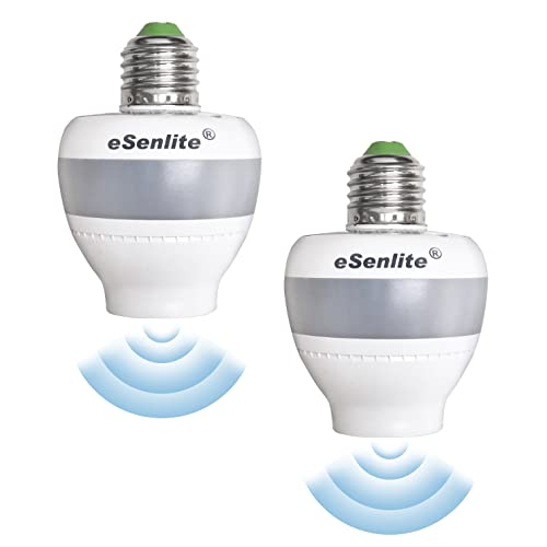 eSenlite Motion Sensor Light Socket - Convenient and Energy-Efficient Lighting Adapter