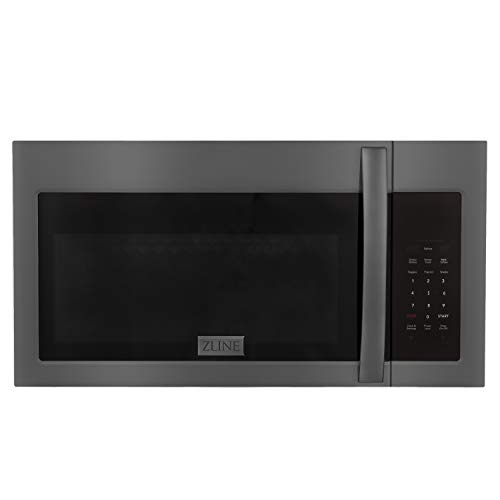 ZLINE Convection Microwave Oven in Black Stainless Steel
