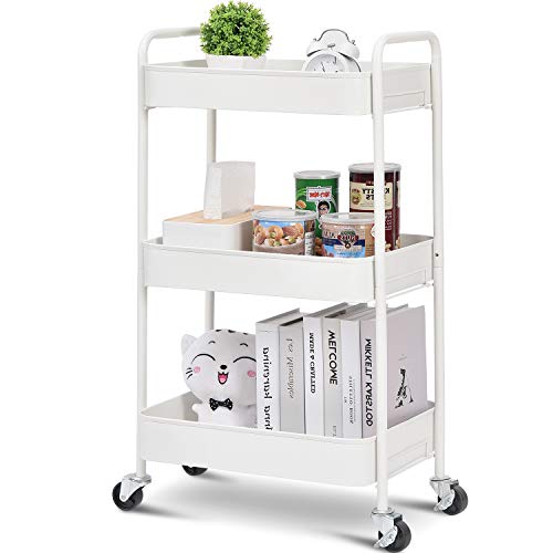 TOOLF 3-Tier Rolling Cart - A Durable and Versatile Storage Solution