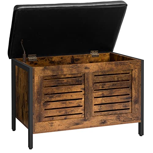 Versatile and Functional Wooden Storage Chest