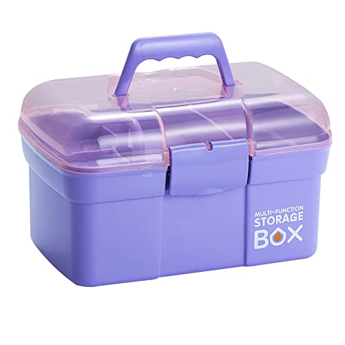 11'' Plastic Box Organizer with Removable Tray