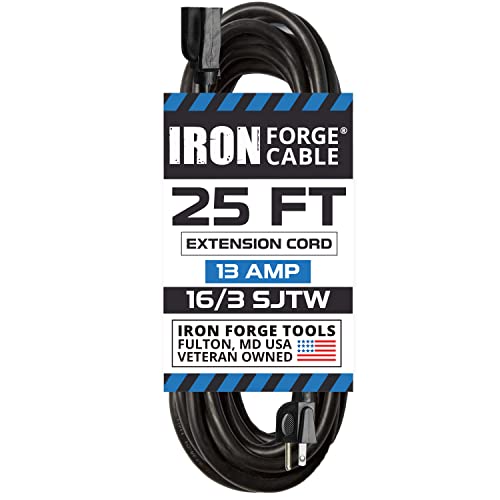 Iron Forge Cable 25 Ft Outdoor Extension Cord