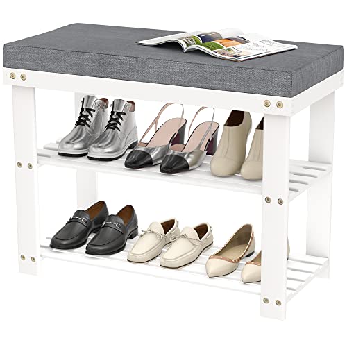 Domax Shoe Rack Bench for Entryway