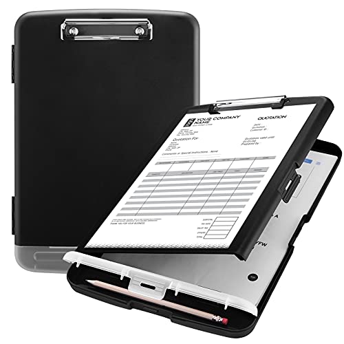 Sooez High Capacity Clipboard with Storage