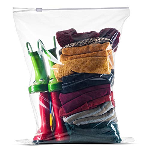 Jumbo Freezer Food Storage Bags - Pack of 10