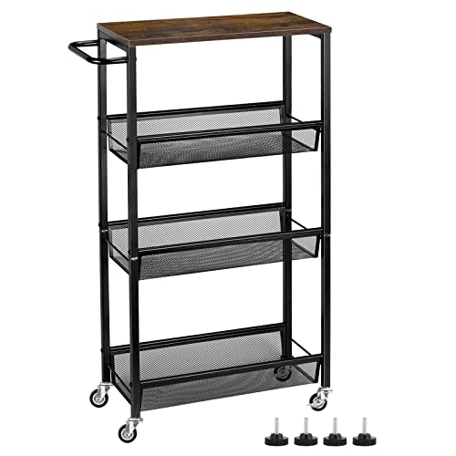 Slim Storage Cart for Tight Spaces