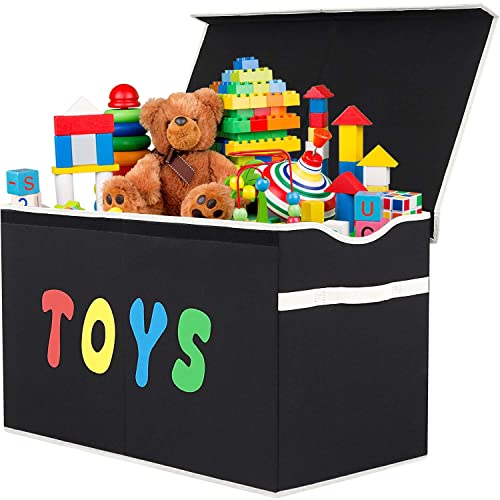 YOLOXO Toy Box Chest: Extra Large Storage and Organization Solution for Kids' Toys