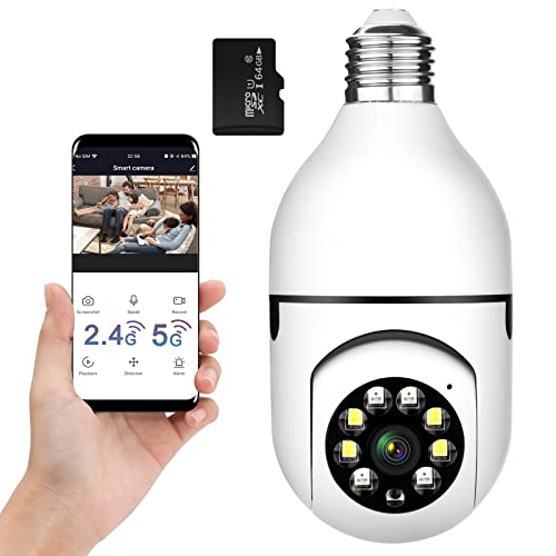 ARMIDO WiFi Light Socket Bulb Security Camera