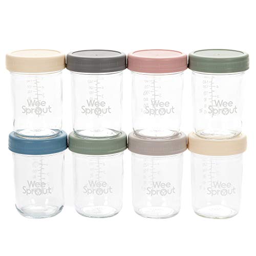 WeeSprout Baby Food Storage Jars