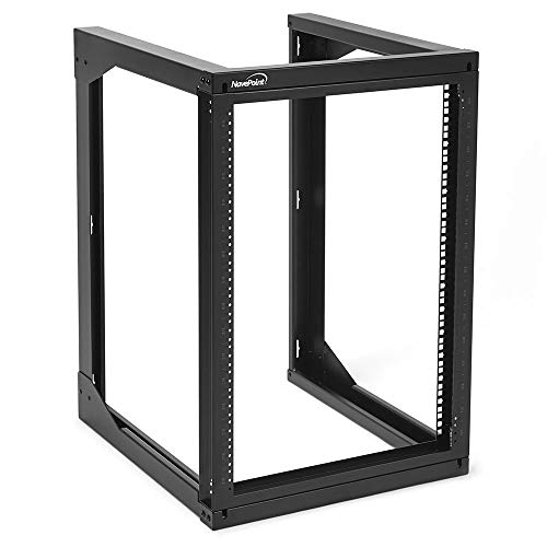 NavePoint 15U Wall Mount Network Rack with Swing Gate