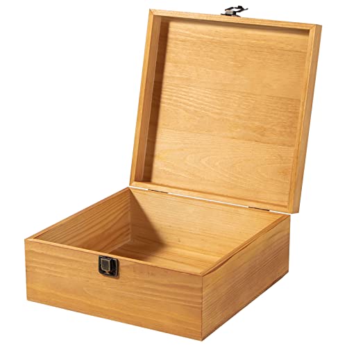 Vintage Wooden Storage Box - Versatile and Stylish