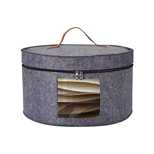 Hat Box, Hat Storage Box, Stackable Round Brim Hats Organizer Bag Container  For Closet,travel Hat Boxes For Women&men, Collapsible Cowboy Hat  Organizer, Stuffed Animal Toy Storage, Foldable Round Travel Black Boxes  With