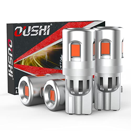 OUSHI T10 LED Bulb - Super Bright Car Interior Light Replacement (Pack of 4)
