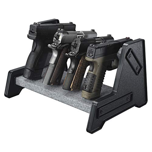 Mind and Action Pistol Rack - Deluxe Handgun Rack Stand