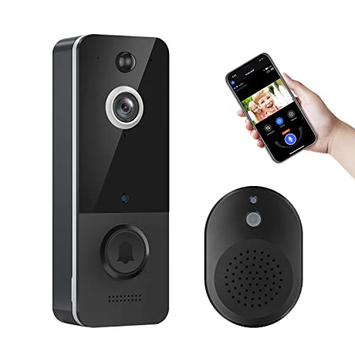 EKEN Doorbell Camera Wireless - AI Smart Human Detection, 2-Way Audio