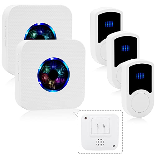 Wireless Doorbell with LED Light