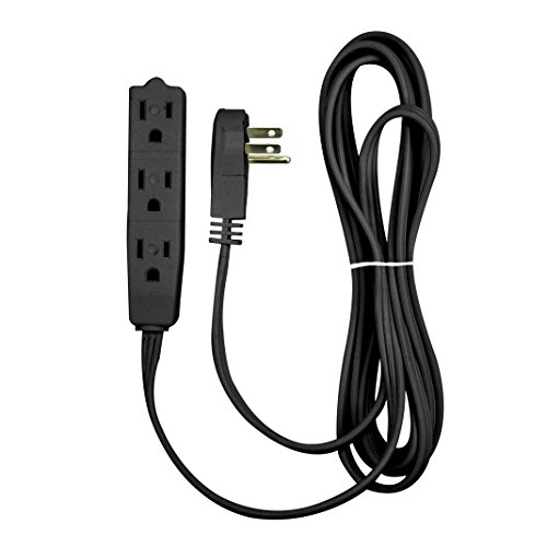 8 Feet Extension Cord with 3 Outlets