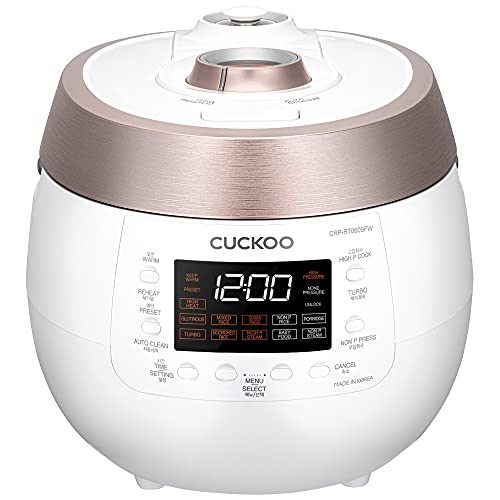 Cuckoo 6 cup Twin Pressure Plate Rice Cooker & Warmer