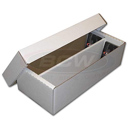 BCW 1600-Count 2-Row Shoe Storage Box
