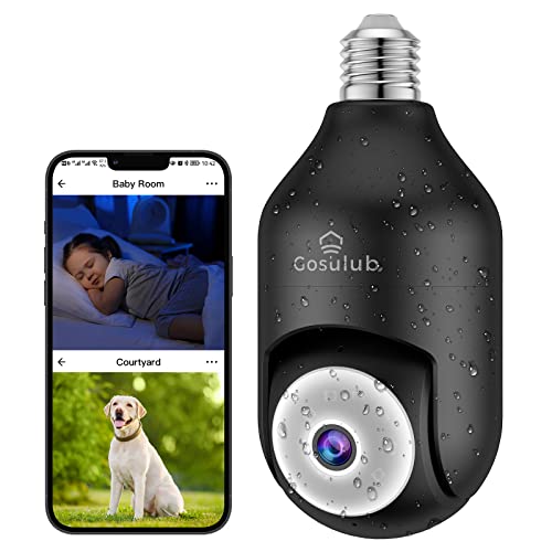 Gosulub Light Bulb Security Camera