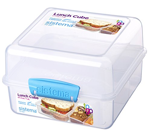 Sistema To Go Lunch Cube Compact Food Storage Container