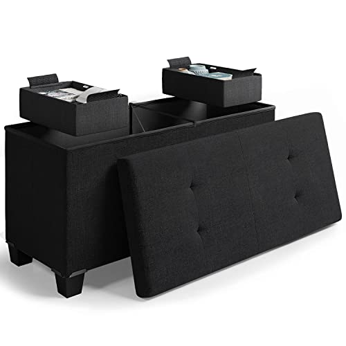 Foot Rest Ottoman with Storage