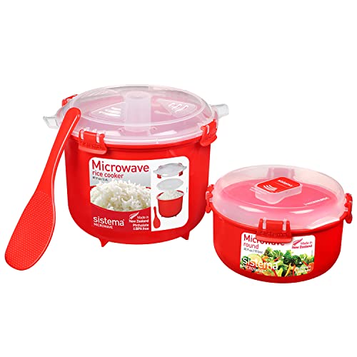 Microwave Rice Cooker and Steamer Bowl