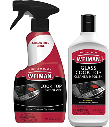 Weiman Ceramic and Glass Cooktop Cleaner Kit