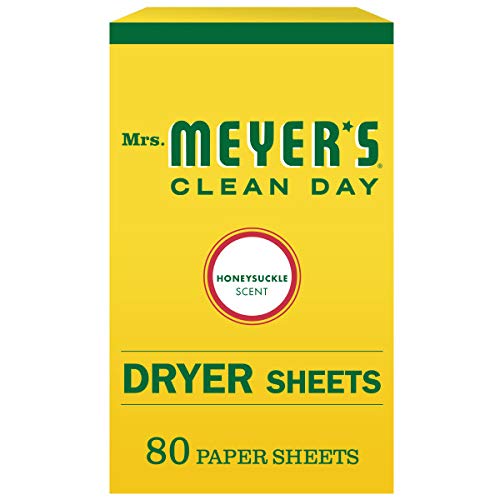 Mrs. Meyer's Dryer Sheets - Fabric Softener for Static Reduction