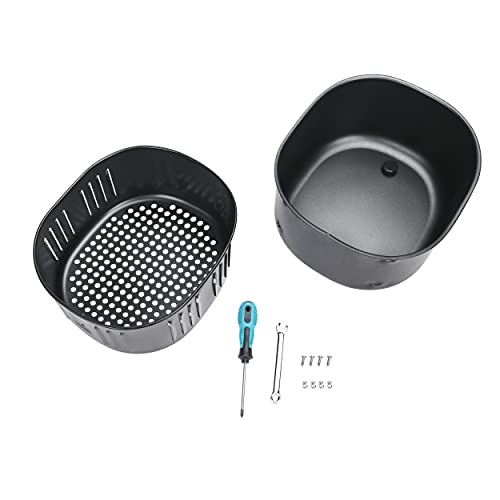 Air Fryer Basket Set for Power Air Fryer XL and Gowise USA