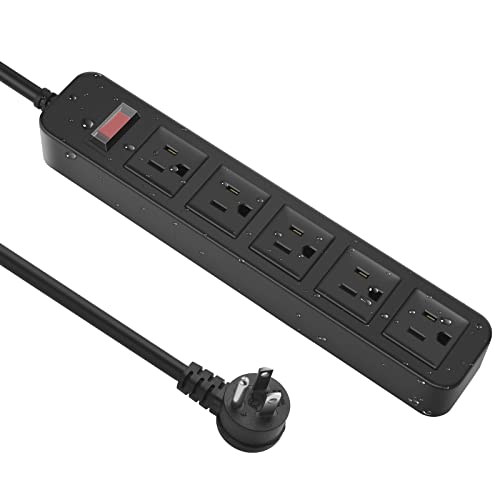 Waterproof Outdoor Power Strip with 5 Outlet