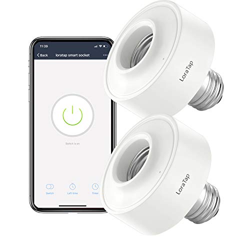 LoraTap Smart WiFi Bulb Socket E26