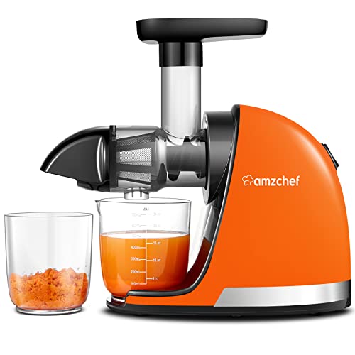 AMZCHEF Masticating Juicer with Reverse Function