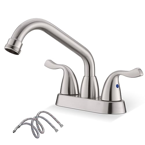 Brushed Nickel Utility Sink/Laundry Faucet