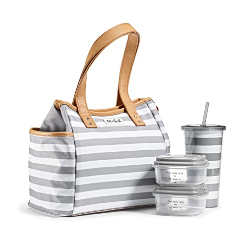 Fit & Fresh Wichita Lunch Kit Set - Blue  Stylish lunch bags, Women lunch  bag, Polka dot lunch bag