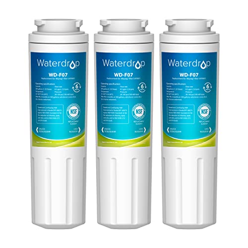 Waterdrop EDR4RXD1 Refrigerator Water Filter - 3 Filters