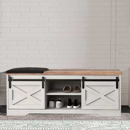 BAMACAR Shoe Bench Entryway with Storage