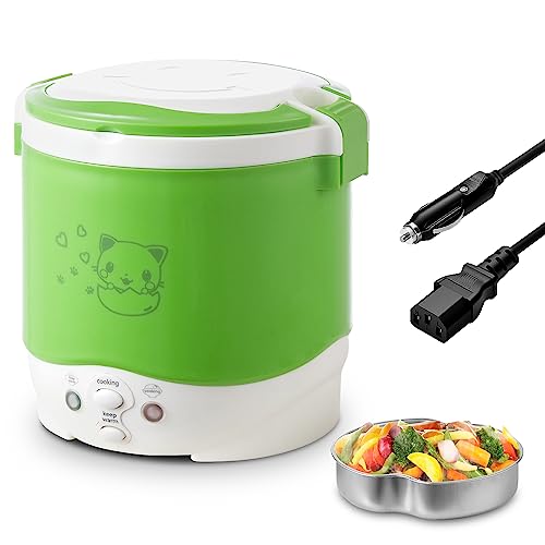 OSBA Mini Rice Cooker - Portable 12V Car Rice Cooker