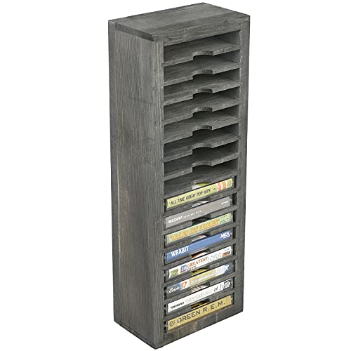 Vintage Gray Tape Holder Storage Rack Tower